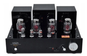 Lampowy wzmacniacz zintegrowany pracujący na lampach mocy KT88 - Line Magnetic LM-88IA  Czarny | RATY 0% | SALA ODSŁUCHOWA POZNAŃ