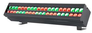 Listwa oświetleniowa wall washer dekoracja świetlna 42x8W RGB SMD3535 LED DMX efekt tła 2x uchwyt montażowy - LIGHT4ME BEAM WASH BAR  | RATY  | SALA ODSŁUCHOWA POZNAŃ