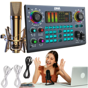 Zewnętrzna karta dźwiękowa cyfrowa akumulatorowa interfejs audio Bluetooth DSP USB-C Phantom 15 efektów dźwiękowych streaming live -  DNA SC TWO | RATY  | SALA ODSŁUCHOWA POZNAŃ