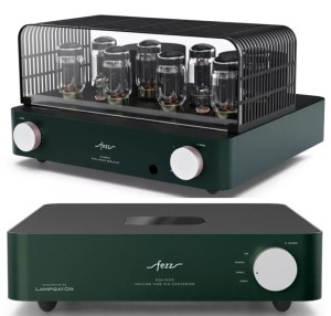 Lampowy wzmacniacz zintegrowany - Fezz Olympia EVO Evergreen + Lampowy przetwornik cyfrowo-analogowy - Fezz Equinox EVO Evergreen | RATY 0% | SALA ODSŁUCHOWA POZNAŃ