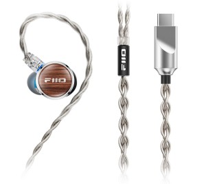 Planarne słuchawki IEM z DAC USB-C -  FiiO FP3 TC Black Walnut  | RATY 0% | SALA ODSŁUCHOWA POZNAŃ