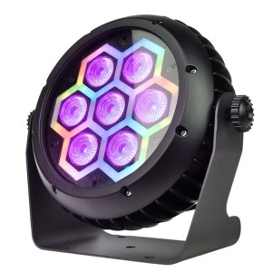 Reflektor sceniczny efekt świetlny oświetlenie zewnętrzne - LIGHT4ME FRAME PAR IP65 7x10W LED RGBW | RATY 0% | SALA ODSŁUCHOWA POZNAŃ