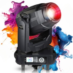 Głowica ruchoma hybryda beam spot wash oświetlenie sceniczne DMX LED 2x hak montażowy - LIGHT4ME VENOM HYBRID 470W | RATY 0% | SALA ODSŁUCHOWA POZNAŃ