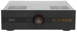 Hybrydowy, zintegrowany wzmacniacz all-in-one, dual mono, 2 x 150W, Hi-End - Canor Audio Virtus A3 Czarny | RATY 0% | SALA ODSŁUCHOWA POZNAŃ
