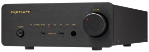 Przedwzmacniacz stereo z wejściem USB DAC i stopniem gramofonowym MM - Exposure XM7 (XM 7) Czarny  | RATY 0% | SALA ODSŁUCHOWA POZNAŃ