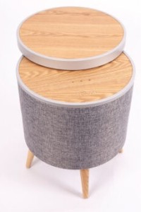 Stolik z wbudowanymi głośnikami - Audio Block Oslo Oak | RATY 0% | SALA ODSŁUCHOWA POZNAŃ