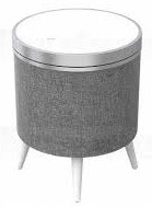 Stolik z wbudowanymi głośnikami - Audio Block Stockholm White | RATY 0% | SALA ODSŁUCHOWA POZNAŃ 