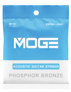 Struny do gitary akustycznej - MOGE MC10 010-047 Extra Light | RATY | SALA ODSŁUCHOWA POZNAŃ