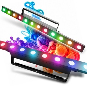 Listwa oświetleniowa oświetlenie dekoracyjne LED DMX Pixel Control uchwyt montażowy - EVOLIGHTS PIXEL BAR 12x4W RGBA | RATY | SALA ODSŁUCHOWA POZNAŃ