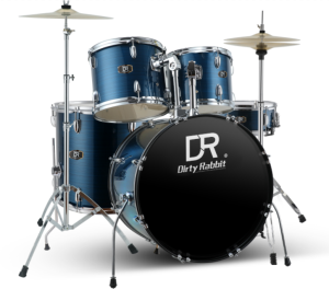 Zestaw perkusyjny - Dirty Rabbit Q900-Blue | RATY 0% | SALA ODSŁUCHOWA POZNAŃ