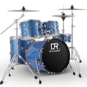 Zestaw perkusyjny dla dzieci - Dirty Rabbit Q80-Blue  | RATY 0% | SALA ODSŁUCHOWA POZNAŃ