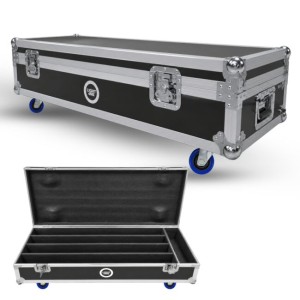 Skrzynia transportowa na 4 listwy oświetleniowe przegroda na akcesoria 4 kółka mechanizm blokady - LIGHT4ME SWEEPER BAR 10x15 CASE 4IN1 | RATY 0% | SALA ODSŁUCHOWA POZNAŃ