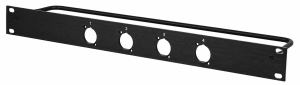 Patch panel RACK 19" 1U na 4 gniazda typu D - Kera Audio 1U-4D | RATY| SALA ODSŁUCHOWA POZNAŃ