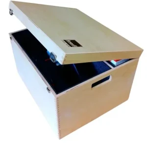 Skrzynia do przechowywania myjki Disco-Antistat Ultrasonic 2.0 - Knosti Woodline Ultrasonic Box | RATY 0% | SALA ODSŁUCHOWA POZNAŃ