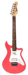 Gitara elektryczna ze wzmacniaczem - Kazuki BKZ-SM101ST-CR  Candy Rose | RATY 0% | SALA ODSŁUCHOWA POZNAŃ  