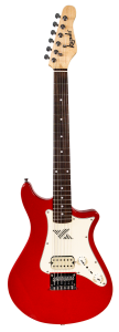 Gitara elektryczna ze wzmacniaczem - Kazuki  BKZ-SM101ST-CRD Candy Red | RATY 0% | SALA ODSŁUCHOWA POZNAŃ 