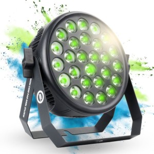 Reflektor sceniczny oświetlenie imprezowe DJ LED DMX uchwyt montażowy sterowanie dźwiękiem - LIGHT4ME VENOM CREE PAR RGBL 27x15W  | RATY | SALA ODSŁUCHOWA POZNAŃ