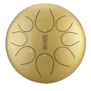 Round tongue drum 12" 8 ton - Hluru TY8-12-Golden  | RATY | SALA ODSŁUCHOWA POZNAŃ 