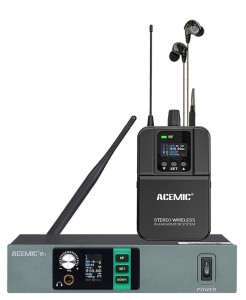 Bezprzewodowy system monitoringu dousznego - Acemic S1  | RATY 0% | SALA ODSŁUCHOWA POZNAŃ