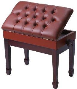 Ława do fortepianu - KA-LINE STAND PB-1510MB-Brown  | RATY 0% | SALA ODSŁUCHOWA POZNAŃ