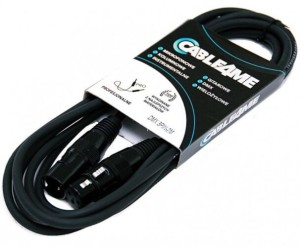 Przewód kabel DMX 3pin 15m do świateł - CABLE4ME   | RATY | SALA ODSŁUCHOWA POZNAŃ