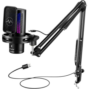 Mikrofon pojemnościowy USB do komputera - Mozos MKIT-750PRO  | RATY | SALA ODSŁUCHOWA POZNAŃ