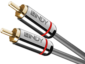 Kabel Coaxial (RCA-RCA) - Lindy Cromo Line 35343 10m