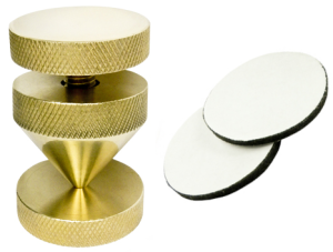 Kolec głośnikowy HI-END - złoty, gwint M6 + podkładki K005 