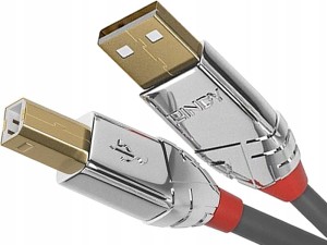 Kabel USB 2.0 A-B - Lindy Cromo Line 36642 2m