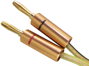 Kabel głośnikowy (2x2,5m) - Prolink CAV 1001 2x1.5mm + Wtyk bananowy Prolink TBC059