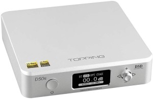 Przetwornik cyfrowo/analogowy DAC - Topping D50s Srebrny