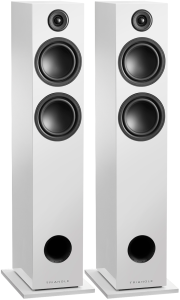 Kolumny podłogowe Hi-Fi z przednim bas refleksem (para) - Triangle Elara LN07 (LN 07) Biały błyszczący