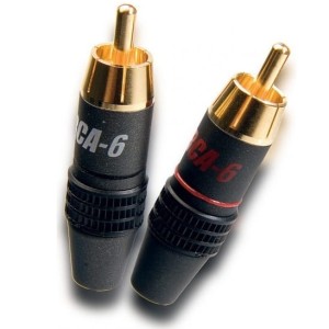 Wtyki RCA (cinch) - Supra RCA-6