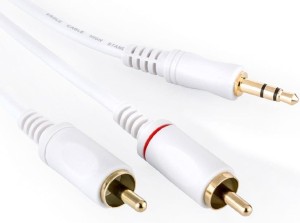 Kabel mini jack - 2xRCA - Eagle Cable High Standard Mini Jack 71216 1,6m