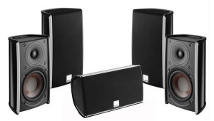 Zestaw kolumn 5.0 - Dali Fazon Micro 5.0 Czarny