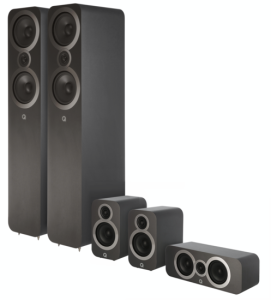 Zestaw kolumn 5.0 - Q Acoustics QA Cinepack 3050i Szary