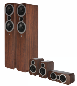 Zestaw kolumn 5.0 - Q Acoustics QA Cinepack 3050i Orzech