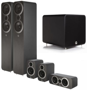 Zestaw kolumn 5.1 - Q Acoustics QA 3050i/3010i/3090Ci/QB12 Szary