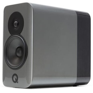 Kolumna podstawkowa - Q Acoustics Concept 300 Srebrny i Heban