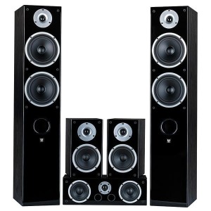 Zestaw kolumn 5.0 - Wilson RAPTOR 7/1/VOCAL Czarny