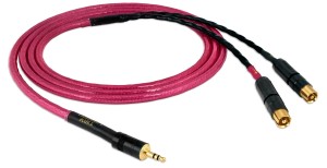 Kabel 2xRCA - jack 3,5mm - Nordost Heimdall 2 iKable 5m
