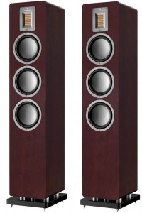 Kolumny podłogowe (para) - Audiovector QR5 Ciemny orzech