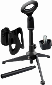 Profesjonalny statyw biurkowy do mikrofonu, stojak - Mozos DTS801