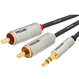 Kabel mini Jack x 2RCA - Prolink Futura Slim FSL 203 1,5m