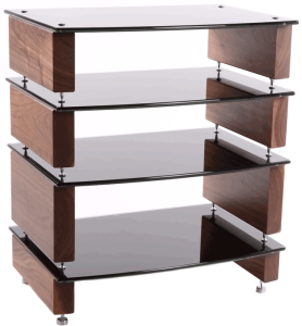 Stolik HiFi - Custom Design Milan Reference 10 Hi-Fi 4 Walnut