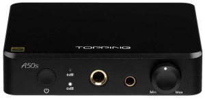 Wzmacniacz słuchawkowy - Topping A50s Black | RATY 0% | SALA ODSŁUCHOWA POZNAŃ