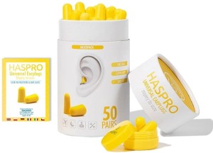 Stopery do uszu - Haspro Tube50 Żółte
