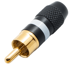 Wtyk RCA pozłacany - KaCsa Audio RP-95GT-6