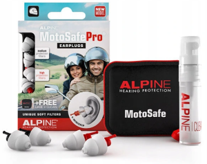 Zatyczki dla motocyklistów - Alpine MotoSafe PRO