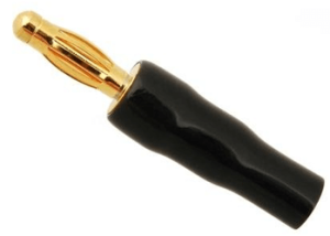 Wtyk bananowy pozłacany - KaCsa Audio BP-213G